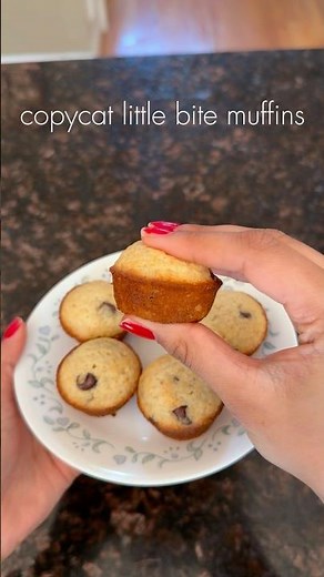 copycat little bite muffins! #recipe #easy #baking #fypシ #muffins