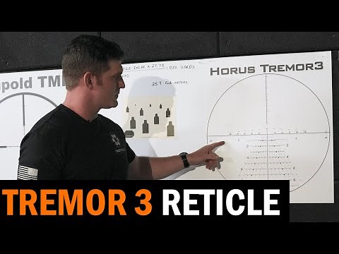 The Horus Tremor3 Reticle Explained with Former USCG Precision Marksmanship Instructor Billy Leahy