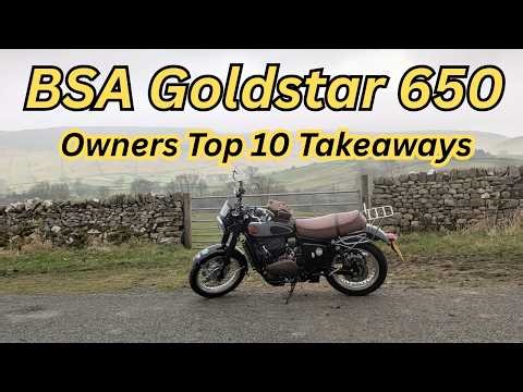 BSA Goldstar 650 - Owners Top 10 Common Observations
