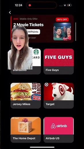 Redeeming WOWPoints on gift cards in the new Perks at Work mobile app!