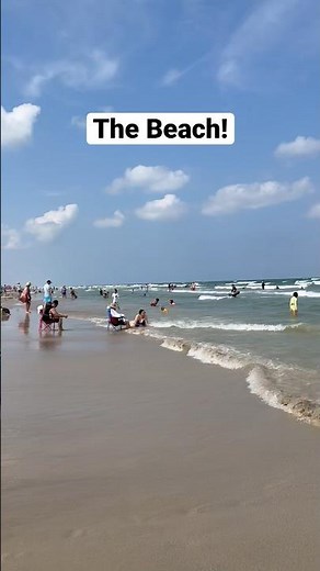 The Beach in Corpus Christi,Texas