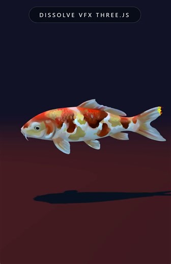 Three.js - radial dissolve VFX + GitHub sources