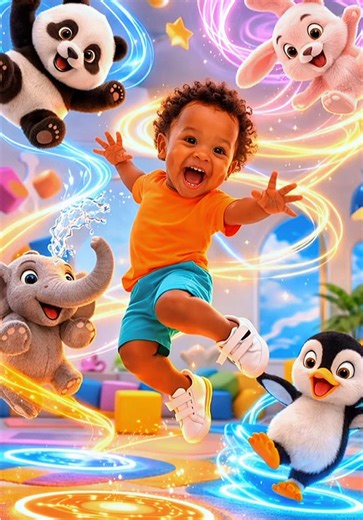 a ram sam sam song 🕺🏼🐣🥰 #kids #toys #penguin #animation #friends