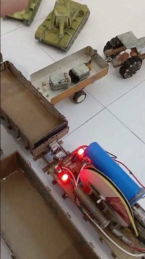 How to Make a Mini Cardboard Train with Your Own Hands | Part 13 DIY Motor Train