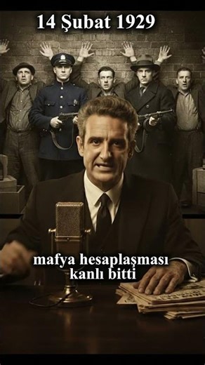 14 Şubat 1929- Sevgililer Günü Katliamı #tarih #alcapone #14şubat