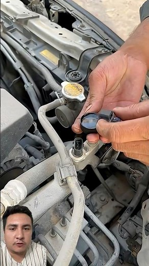 How to tell if the air conditioning compressor is working #mechanics #cars #workshop