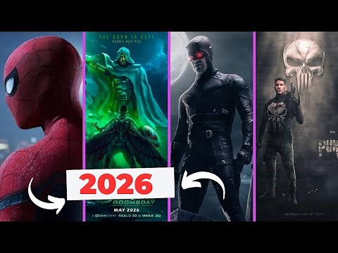All upcoming Marvel movies 2026