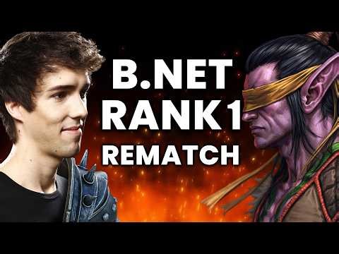 We get a REMATCH against the RANK 1 of the b.net ladder