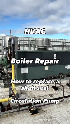 Shaft Seal Replacement Process for Raypak Boilers