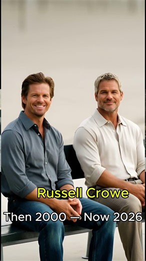 Russell Crowe and Ben Affleck then and now | Then and Now | #shortsfeed #shorts #unfrezzmyaccount