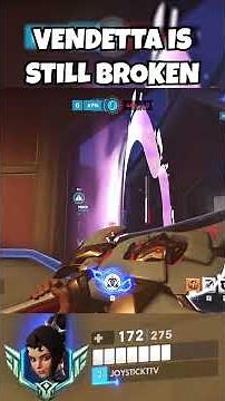 Vendetta is STILL the most broken hero in Overwatch! #overwatch #overwatch2 #vendetta