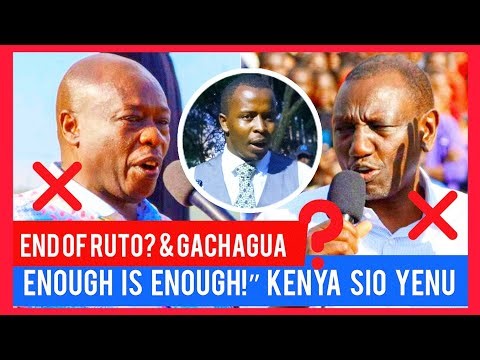 END OF PRESIDENT RUTO? Why Kenyans Now Fear Gachagua & Ruto!