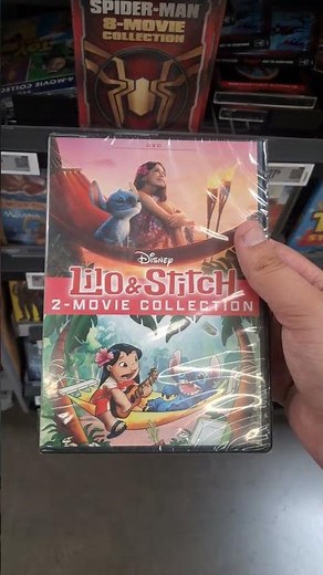 Lilo & Stitch Animation 2002 and Live action Lilo & Stitch 2025 DVD Review #movie