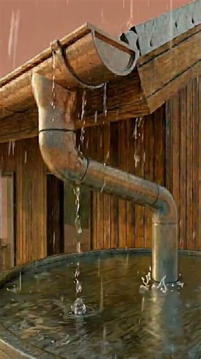 Cómo crear un sistema de captación de agua de lluvia en casa. #agua #riego #agricultura