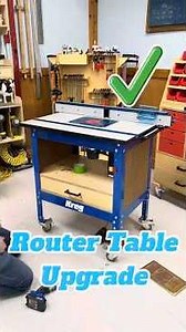 Router Table Storage Upgrade