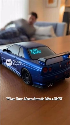 Coolest Alarm Clock Ever? BMW Edition! #bmw #bmwlife #bmwlove #carlover #alarm #wakeupcall #morning
