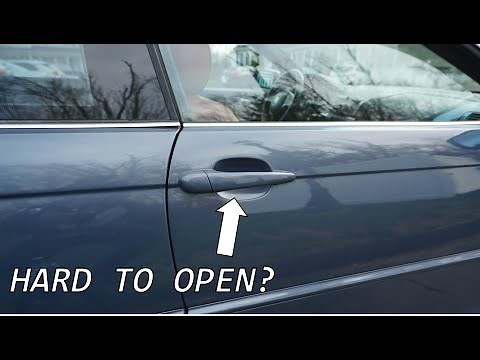 BMW Hard To Open Door Handle FIX