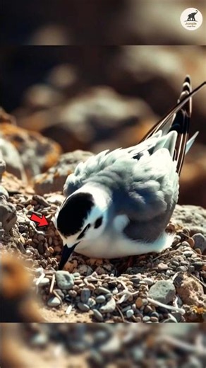 This Bird Takes a Bath to Save Its Eggs! 😳