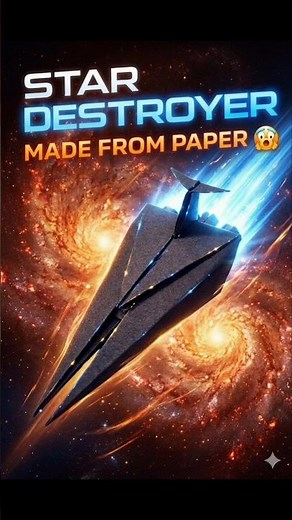 Imperial Might: How to Fold a Paper Star Destroyer