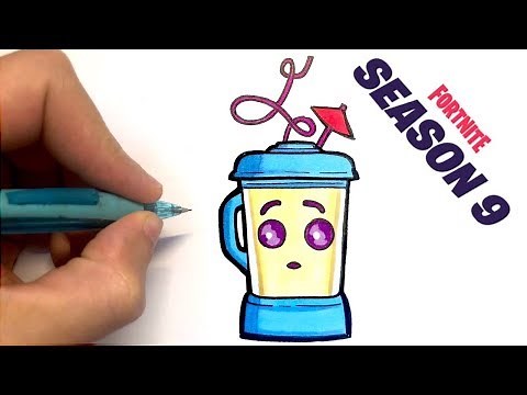 TUTO DESSIN MILK SHAKE BANANE FORTNITE