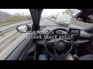 2020 Toyota Yaris - LTA (Lane Trace Assist - Demo Drive)