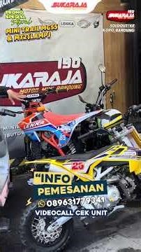 MINI TRAIL 2UNIT KIRIM KE KOPO BANDUNG /089631779341 #sukarajamotorminibandung