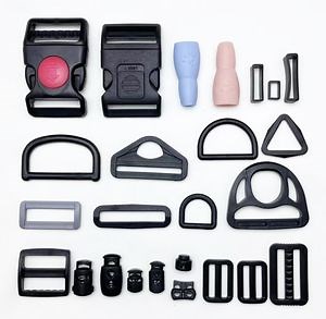 [Hot Item] Wholesale Backpack Plastic Accessories Buckle Clasp Release Adjustable Strap Lock Clip Buckle