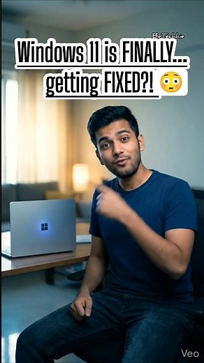 Windows 11 FINALLY getting Fixed? 😳 #shorts