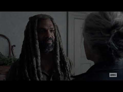 The Walking Dead 10x11 "Ezekiel & Carol Kiss" Season 10 Episode 11 HD "Morning star"