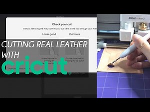 Cutting Real Leather with the CRICUT Maker3 [Part 1]