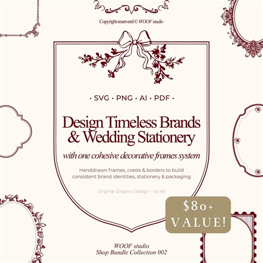 Decorative Frames SVG Baroque SVG Vintage Set Victorian Frame Bundle Handdrawn Canva Borders Clipart PNG Drawn Wedding Crest Invitation - Etsy