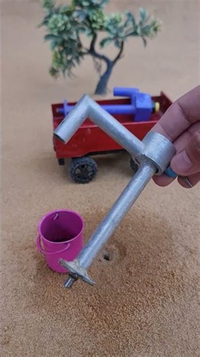 Mini pitcher and hand pump water farming project