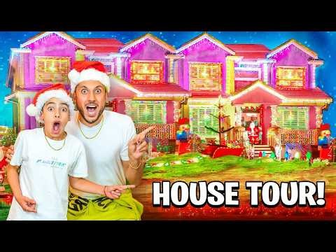 The Royalty Family! Our CHRISTMAS DECORATION House Tour INSANE