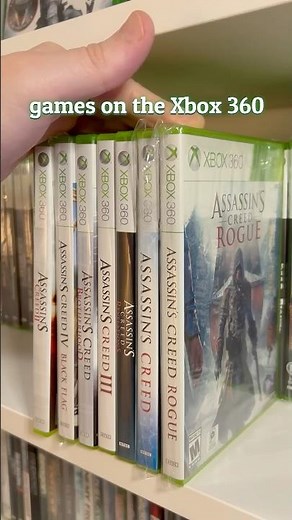 Let's Rank the Assassin's Creed Games on Xbox 360 #xbox #shorts