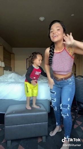 Blowing Raspberries on Momma's Stomach TikTok Fun