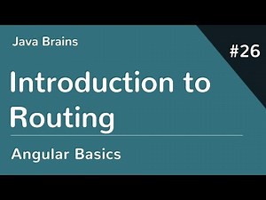 Angular 6 Basics 26 - Introduction to Routing
