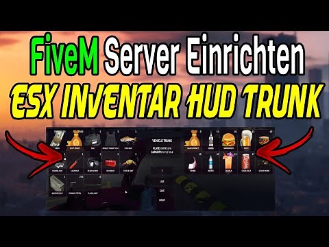 FiveM Server einrichten | ESX Kofferraum Inventar HUD Trunk einfügen [Deutsch/Germany] #8