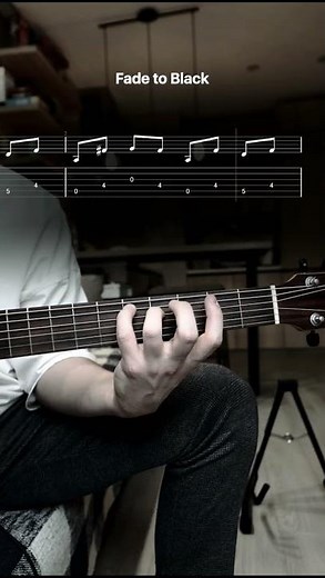 Iconic Guitar Intro Of Metallica #shorts #guitar #cover #metallica #shortsfeed #viral #youtubeshorts