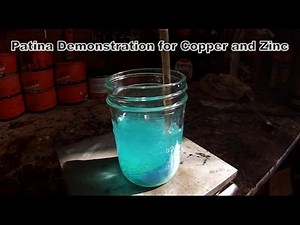 Copper and Zinc Patina Demo