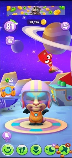 AYOO! 😂 Squeak Lands on Tom’s Head | My Talking Tom 2 #talkingtom