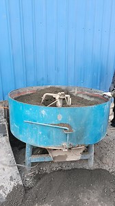 simply, durable JQ500 concrete pan mixer, cement mixing machine with electrical motor | 高猛
