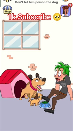 cartoon games Android/PC Gameplay fun Level dog attack #fun #shorts #gameplay #mobilegame