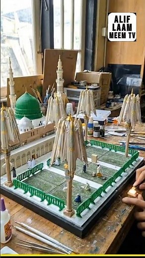Prophet Muhammad ﷺ Mosque Model | A Visual Journey