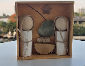 Nativity Set ** Limited Edition** Square Frame - Etsy