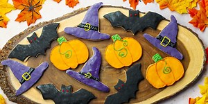 Easy Halloween biscuits recipe