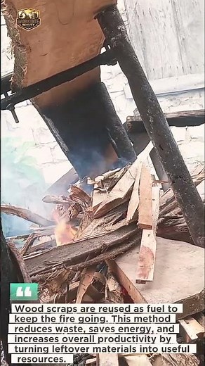 Turning Wood Waste into Fuel | Smart & Efficient Woodworking Practice
