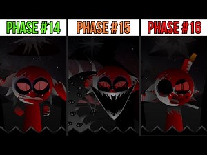 Phase 14 VS Phase 15 VS Phase 16 Definitive Version in Incredibox Sprunki