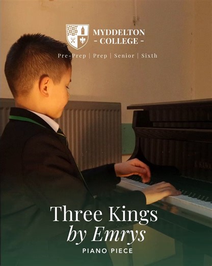 A Musical Start to the Holidays 🎶 As we head into the final week of the term, starting Monday, Emrys in year 4 brought a touch of festive magic to campus with a beautifully played rendition of Three Kings on the piano. His thoughtful and expressive performance filled the school with warmth, offering a calm, reflective moment amid the busy build-up to the Christmas holidays. A wonderful way to begin the final week of term — well done, Emrys! 💚 | Myddelton College