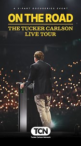 26K views · 889 reactions | They want you to feel guilty for liking Alex Jones. Get the full behind the scenes experience by watching “On the Road: The Tucker Carlson Live Tour” on TuckerCarlson.com. | Tucker Carlson Network | Facebook