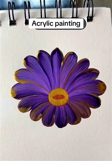 Stunning Flower Acrylic Painting Tutorial for Beginners